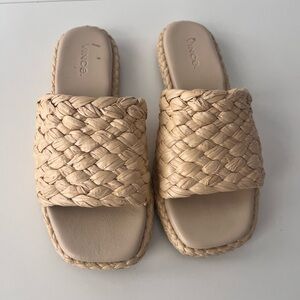 Vince Rumi Rafia Sandals